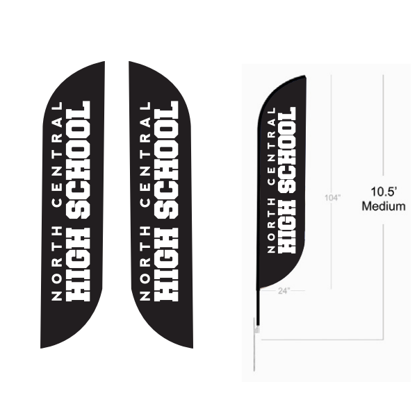Feather Flag ( Double-Sided )