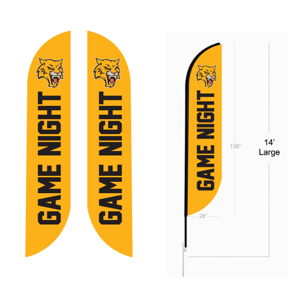 Feather Flag ( Double-Sided )
