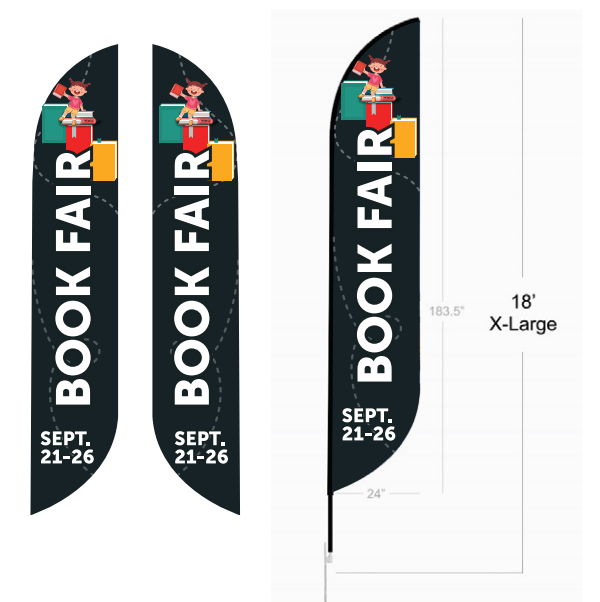 Feather Flag ( Double-Sided )