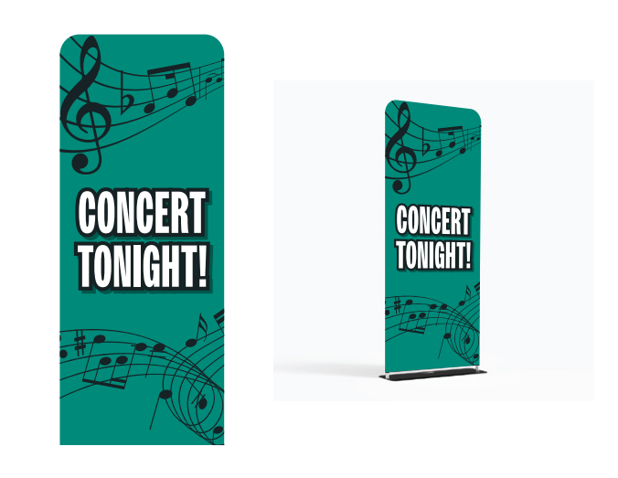 Tension Fabric Stand