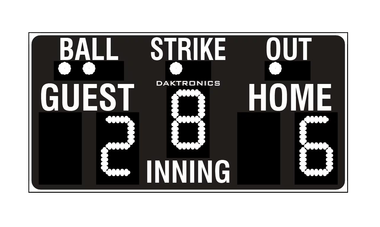 Baseball / Softball Scoreboard BA-2515